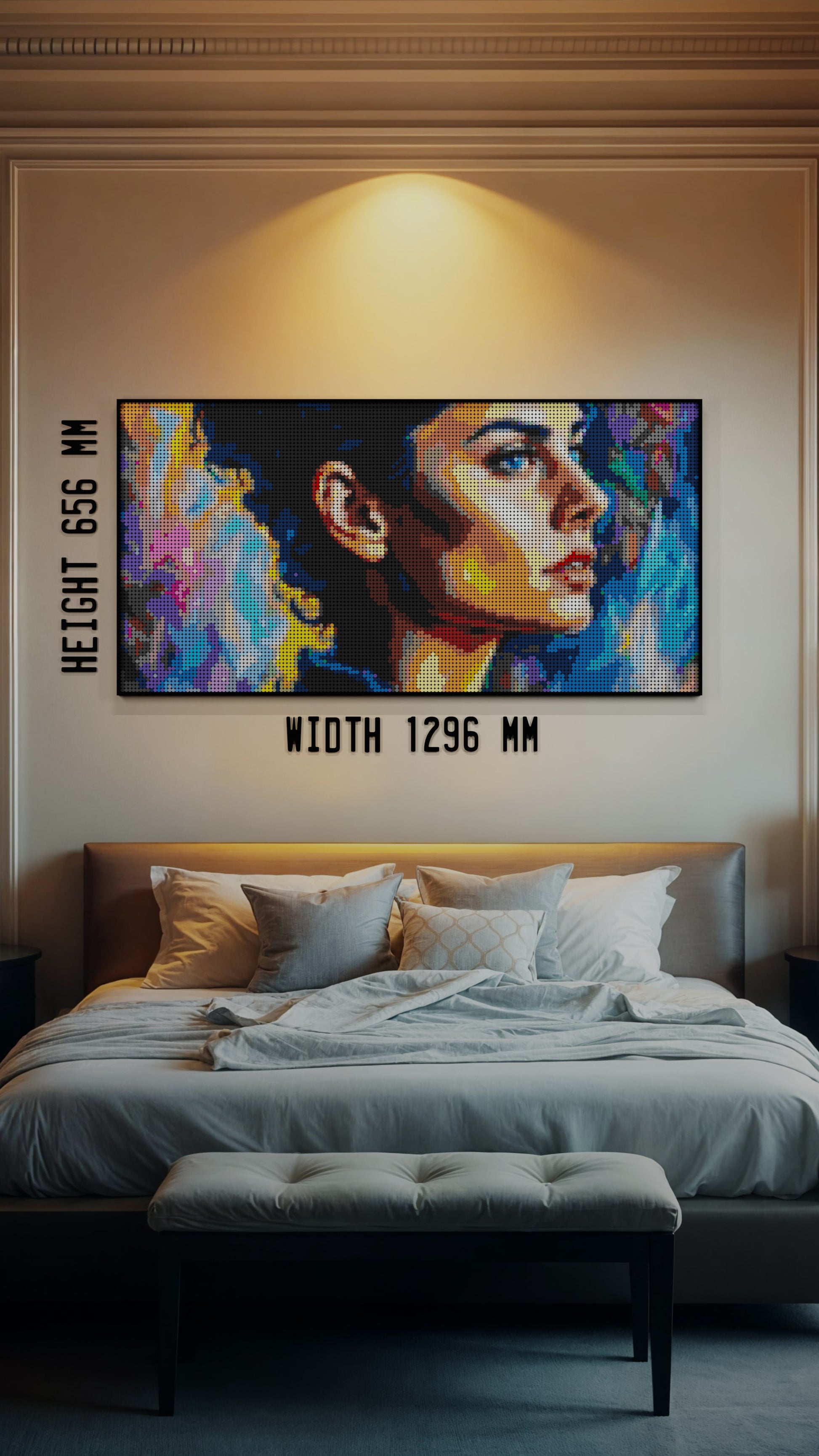 Freedoms Heartbeat (13,433 Pieces)  | Brick-Art Mosaic Set