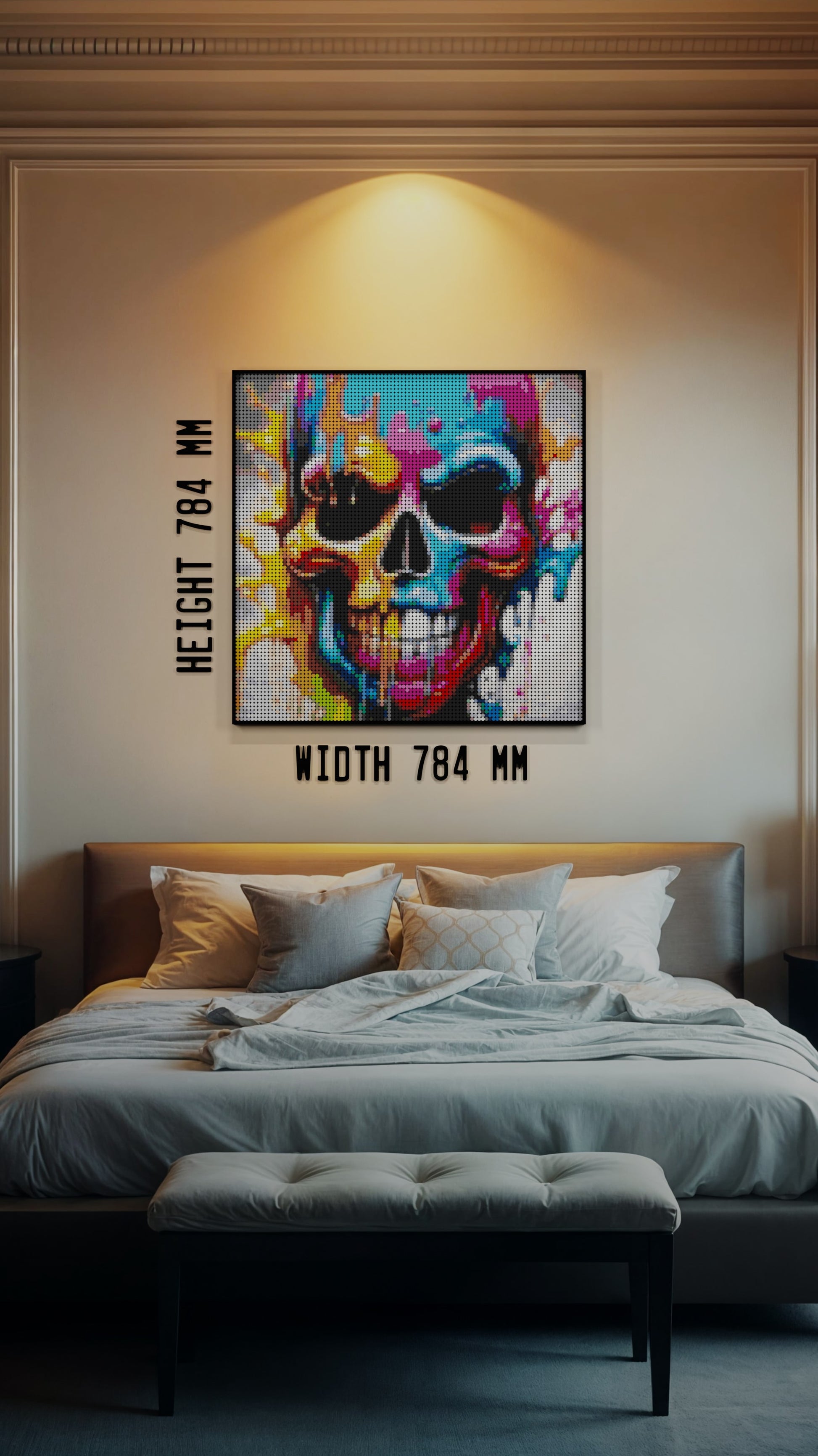 Vivid Decay (9,700 Pieces)  | Brick-Art Mosaic Set