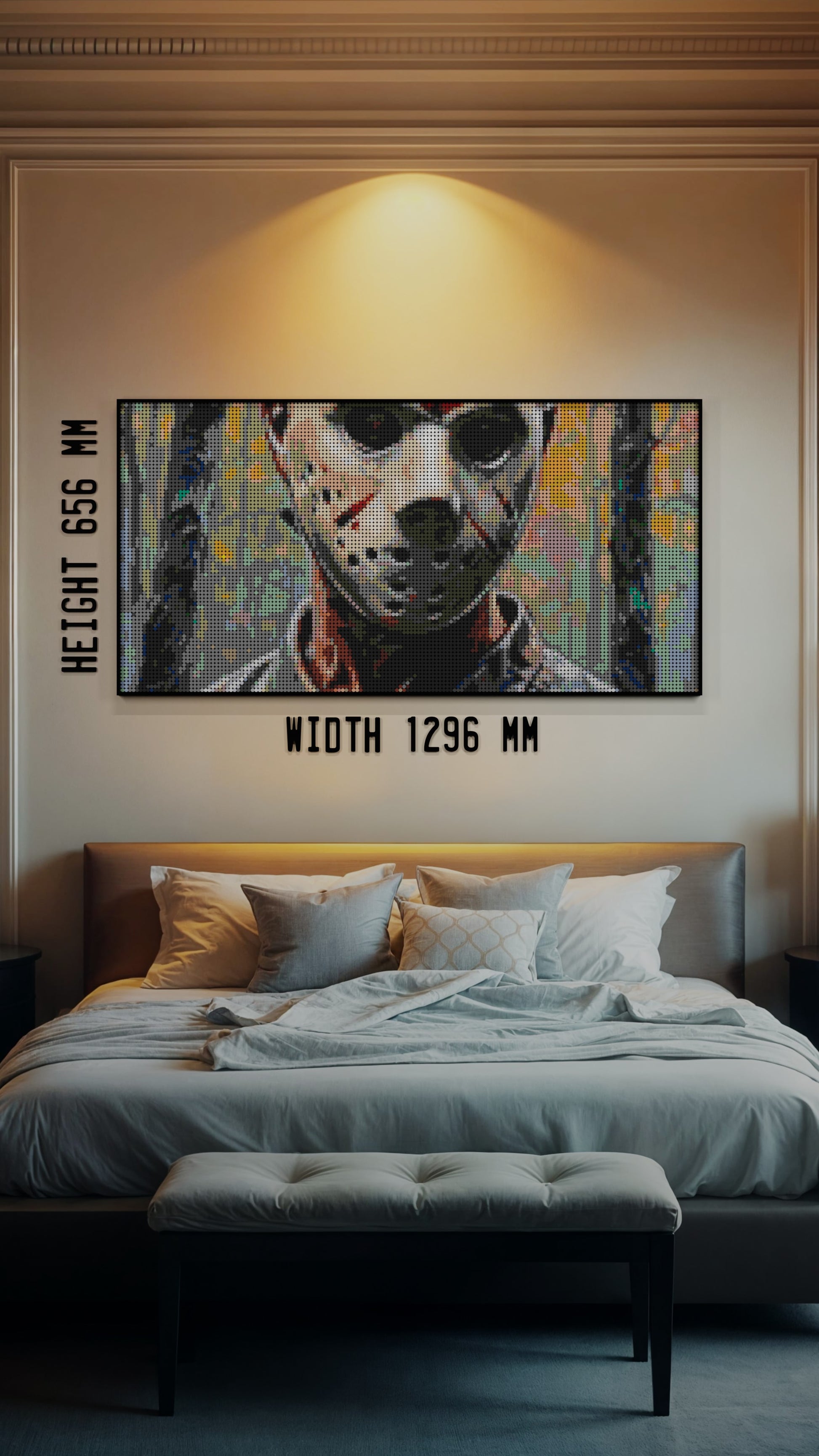No Visitor Knocks (13,433 Pieces)  | Brick-Art Mosaic Set