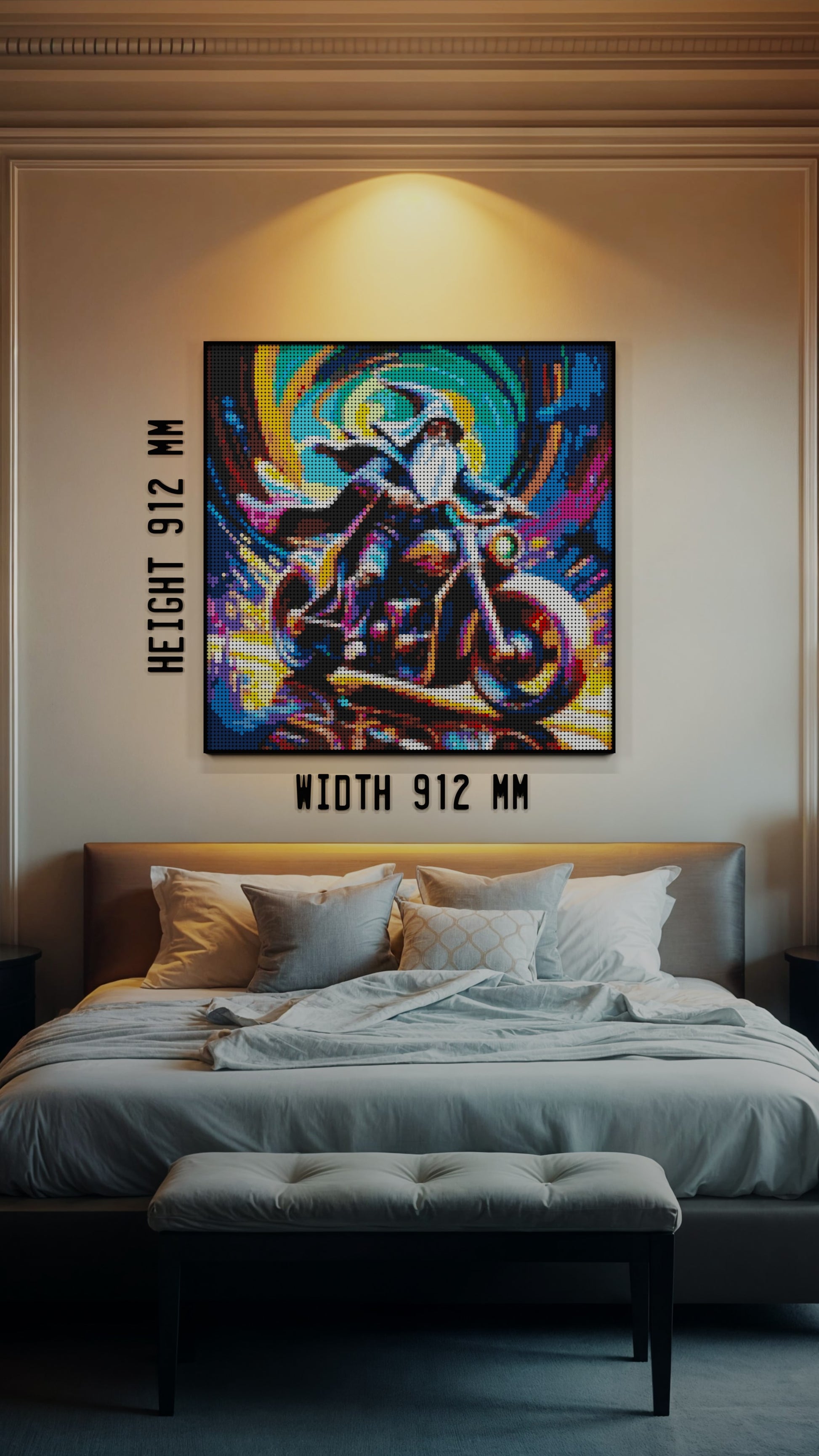 The Rune Roadster (13,153 Pieces)  | Brick-Art Mosaic Set