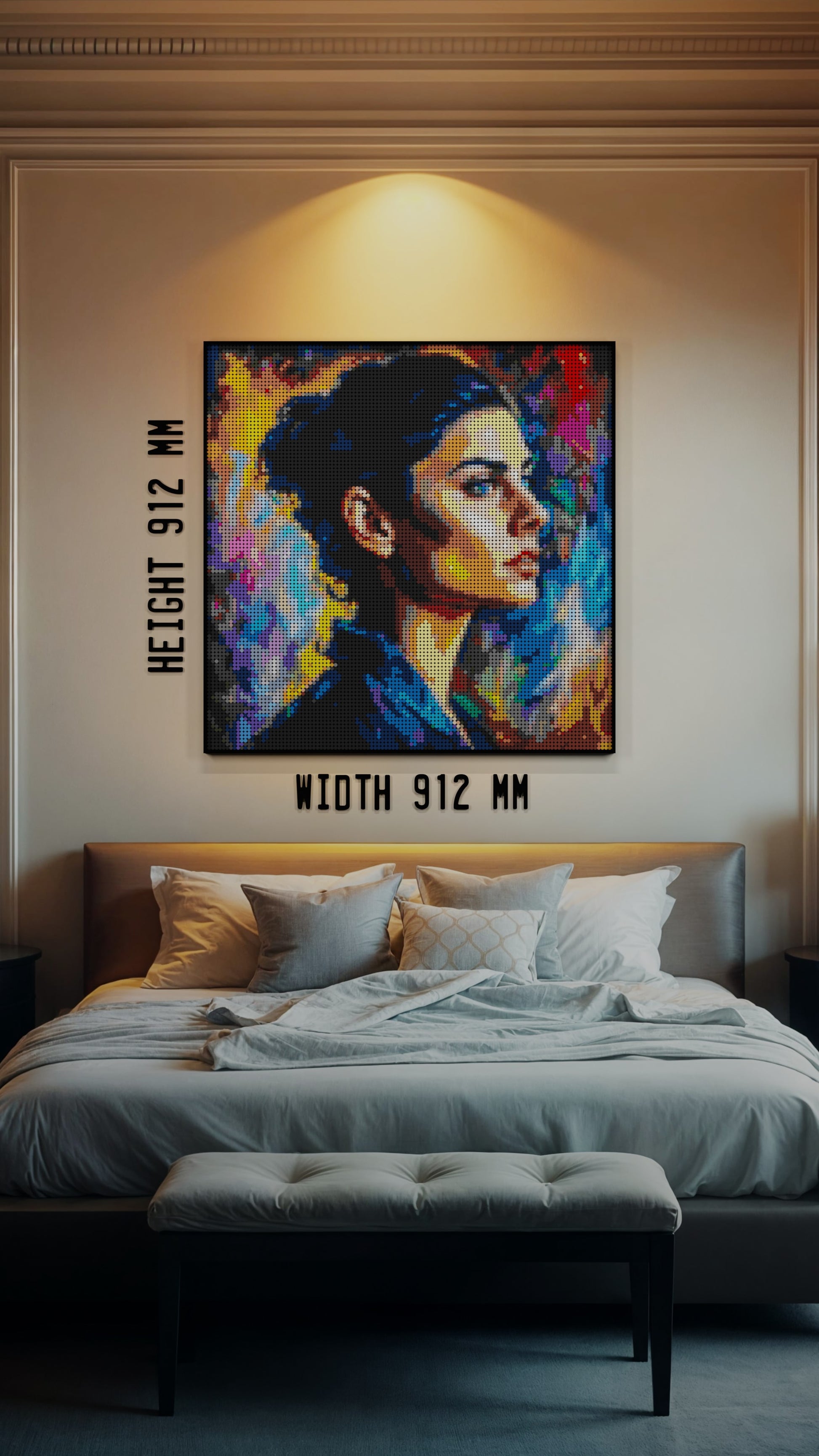 Freedoms Heartbeat (13,153 Pieces)  | Brick-Art Mosaic Set