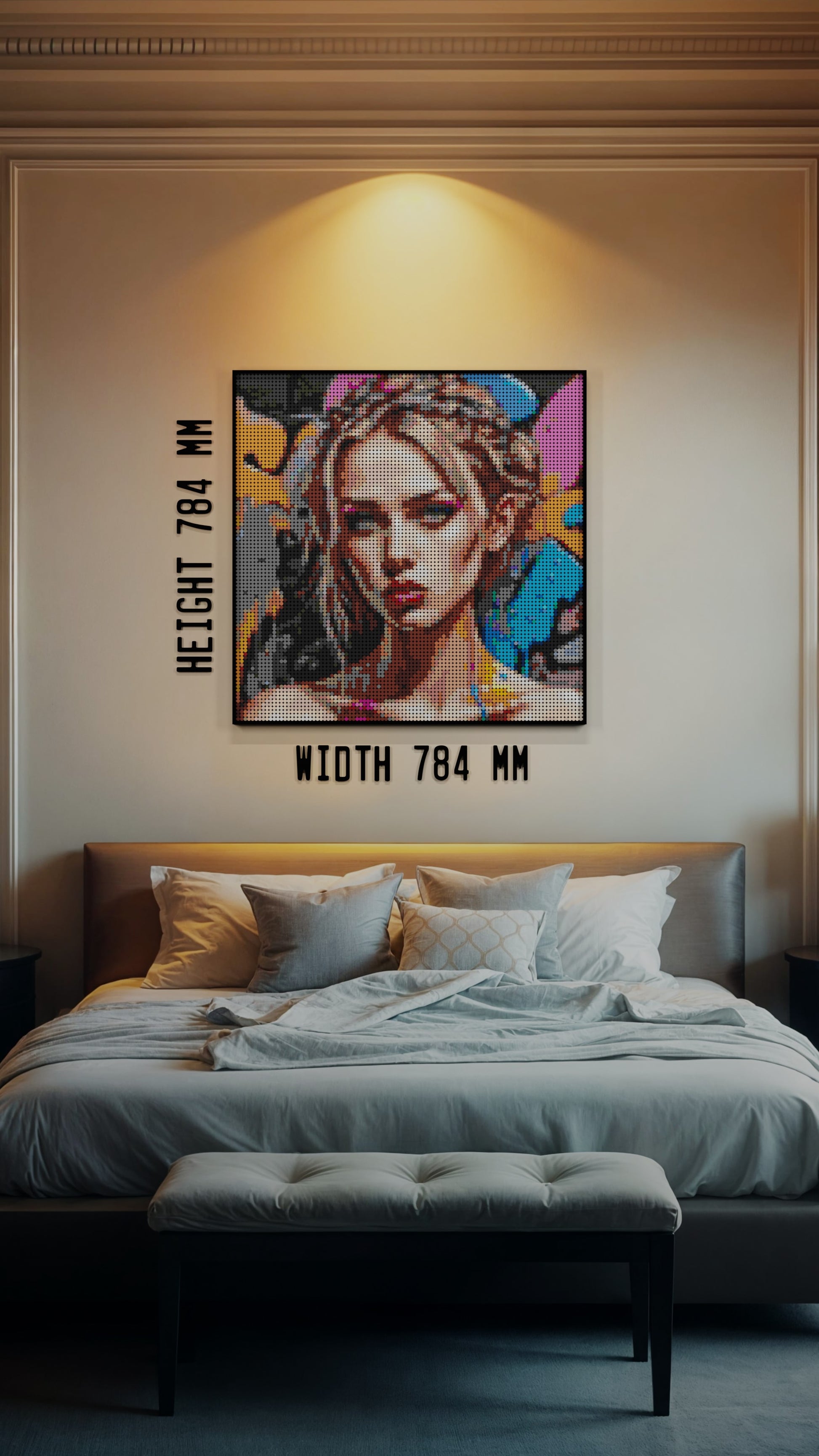 Canvas Muse (9,700 Pieces)  | Brick-Art Mosaic Set