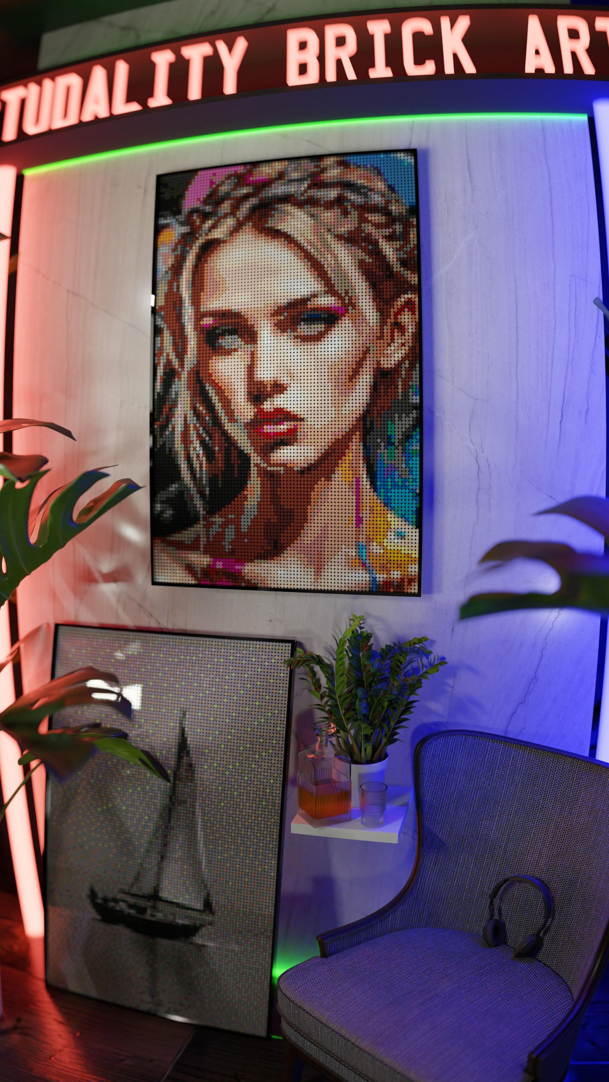 Canvas Muse (10,769 Pieces)  | Brick-Art Mosaic Set