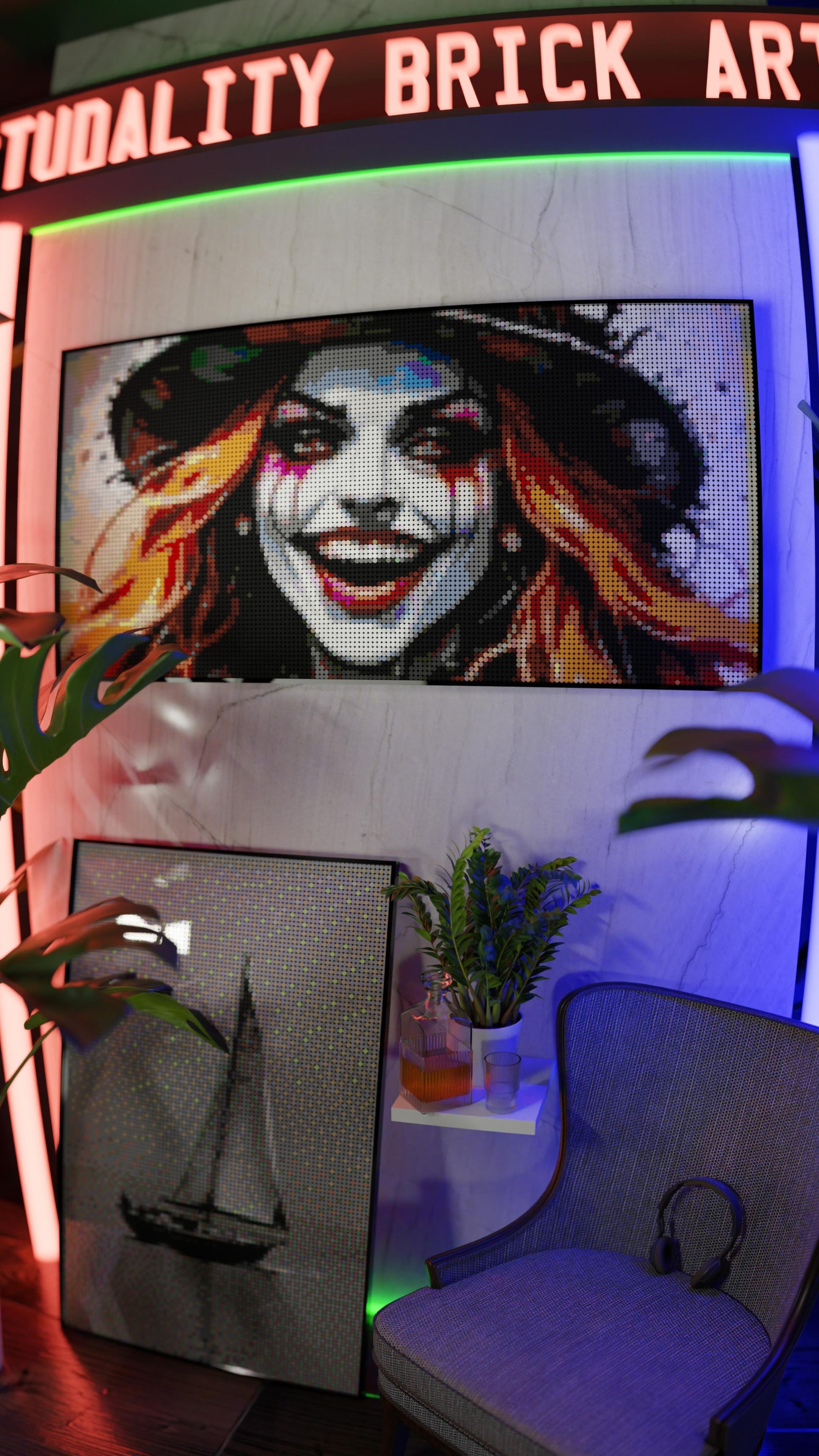 The Mad Hattress (13,433 Pieces)  | Brick-Art Mosaic Set