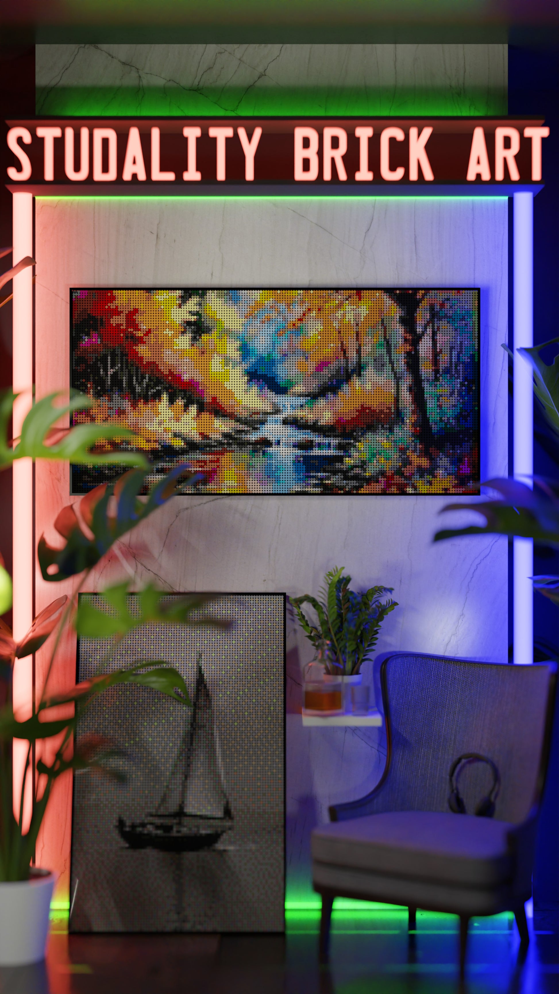 Streaming (13,433 Pieces)  | Brick-Art Mosaic Set