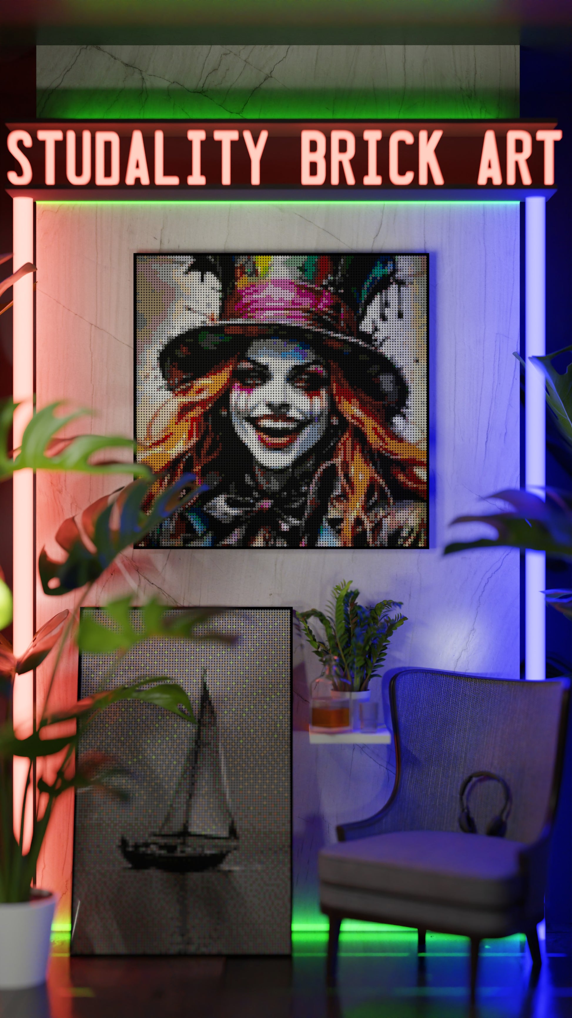 The Mad Hattress (13,153 Pieces)  | Brick-Art Mosaic Set