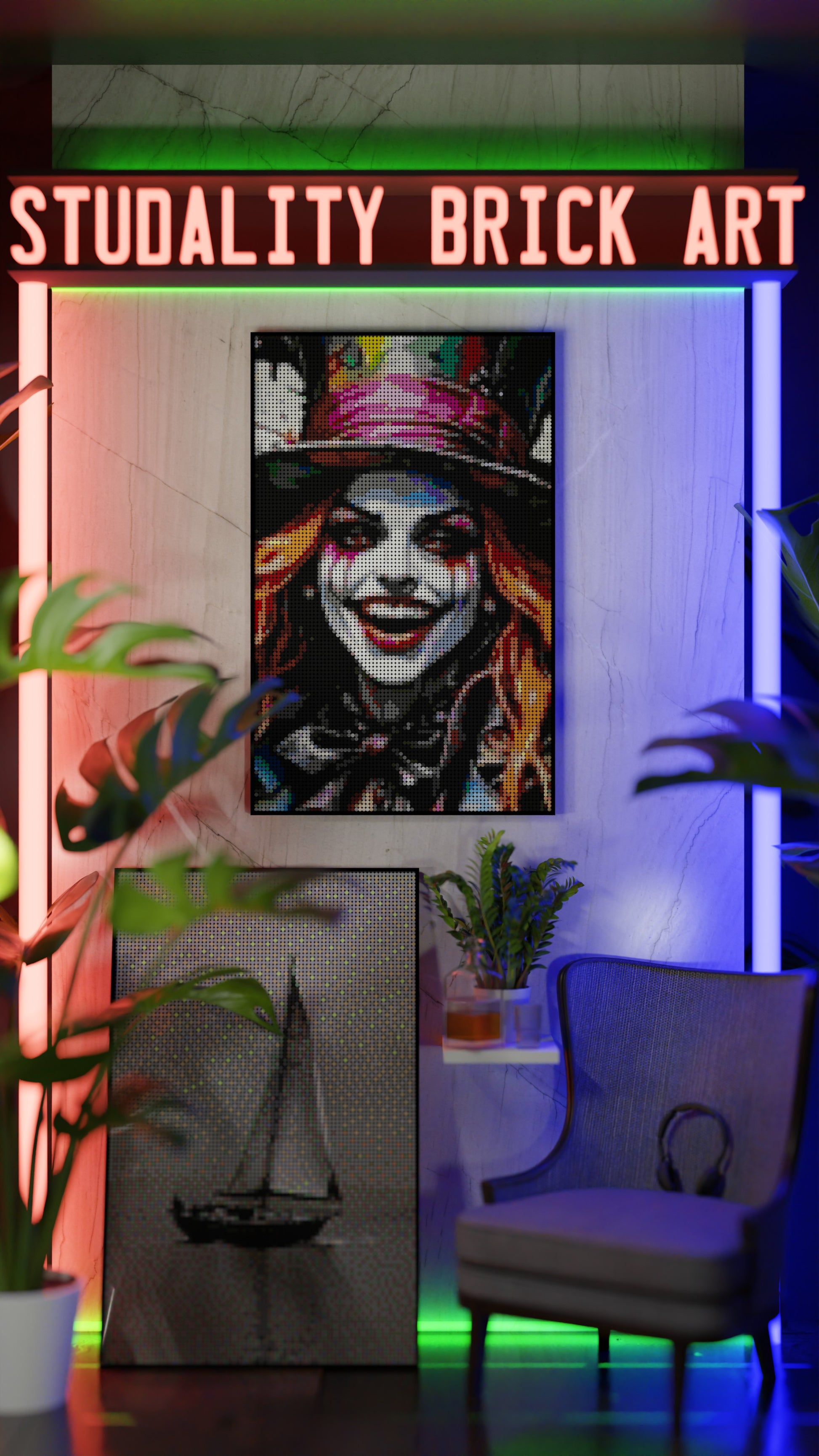 The Mad Hattress (10,769 Pieces)  | Brick-Art Mosaic Set