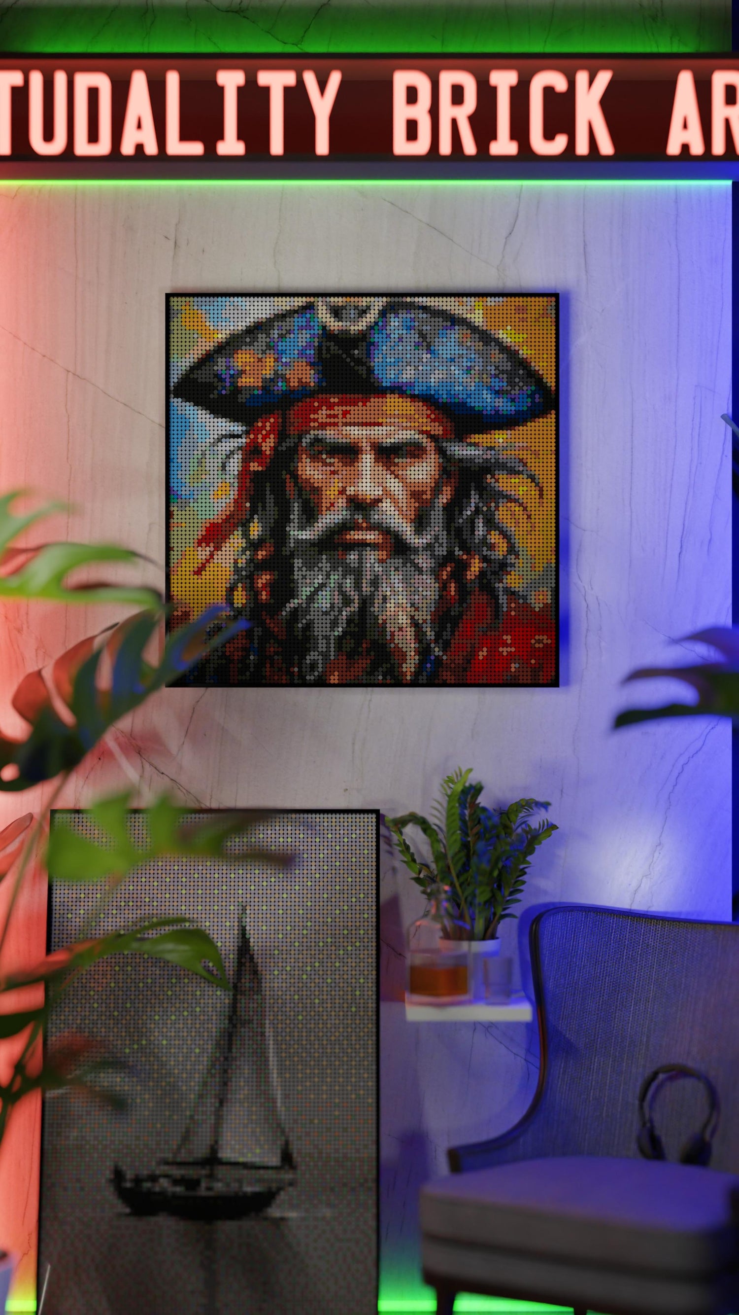 Weathered Mariner (9,700 Pieces)  | Brick-Art Mosaic Set