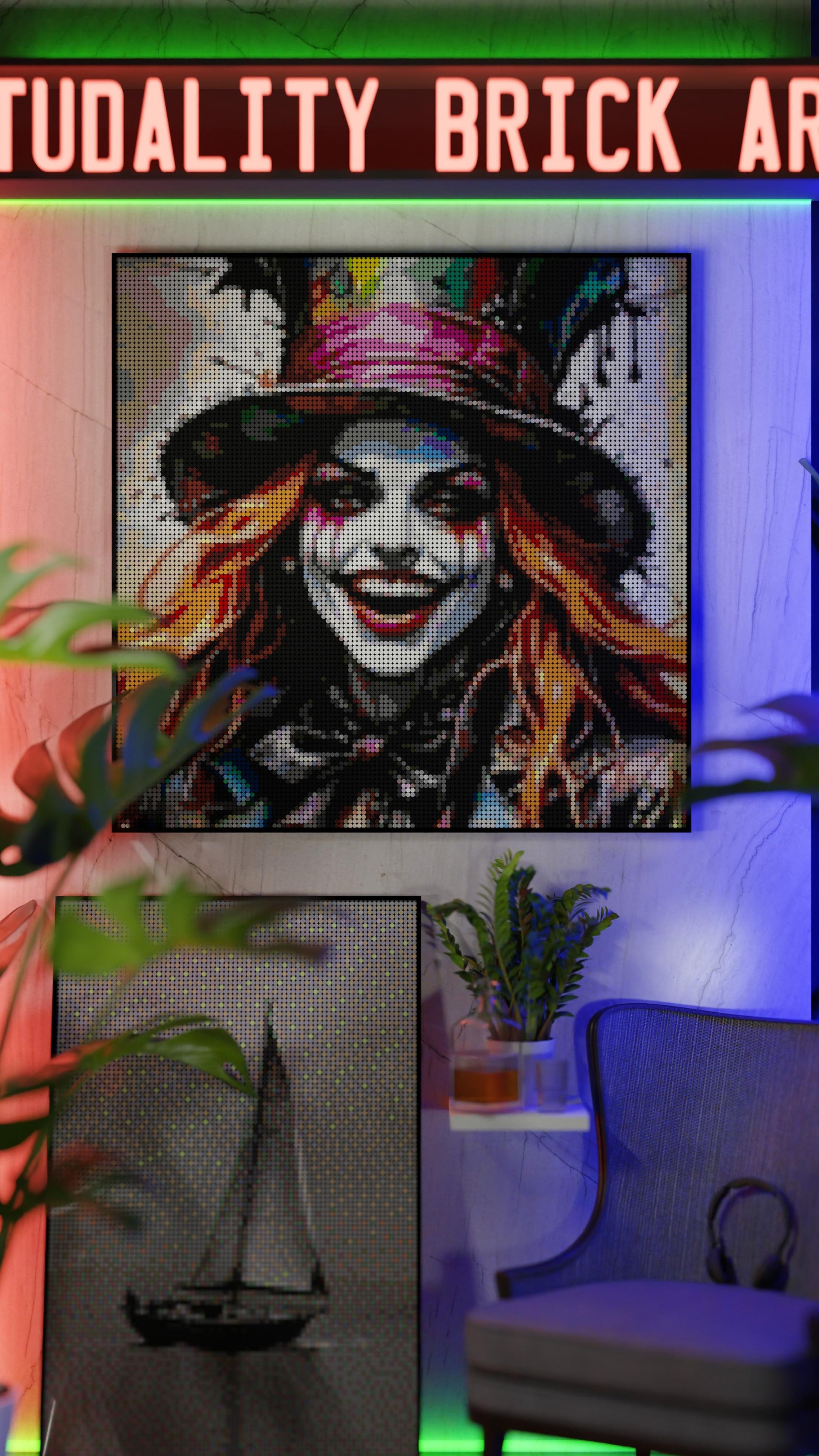 The Mad Hattress (17,132 Pieces)  | Brick-Art Mosaic Set