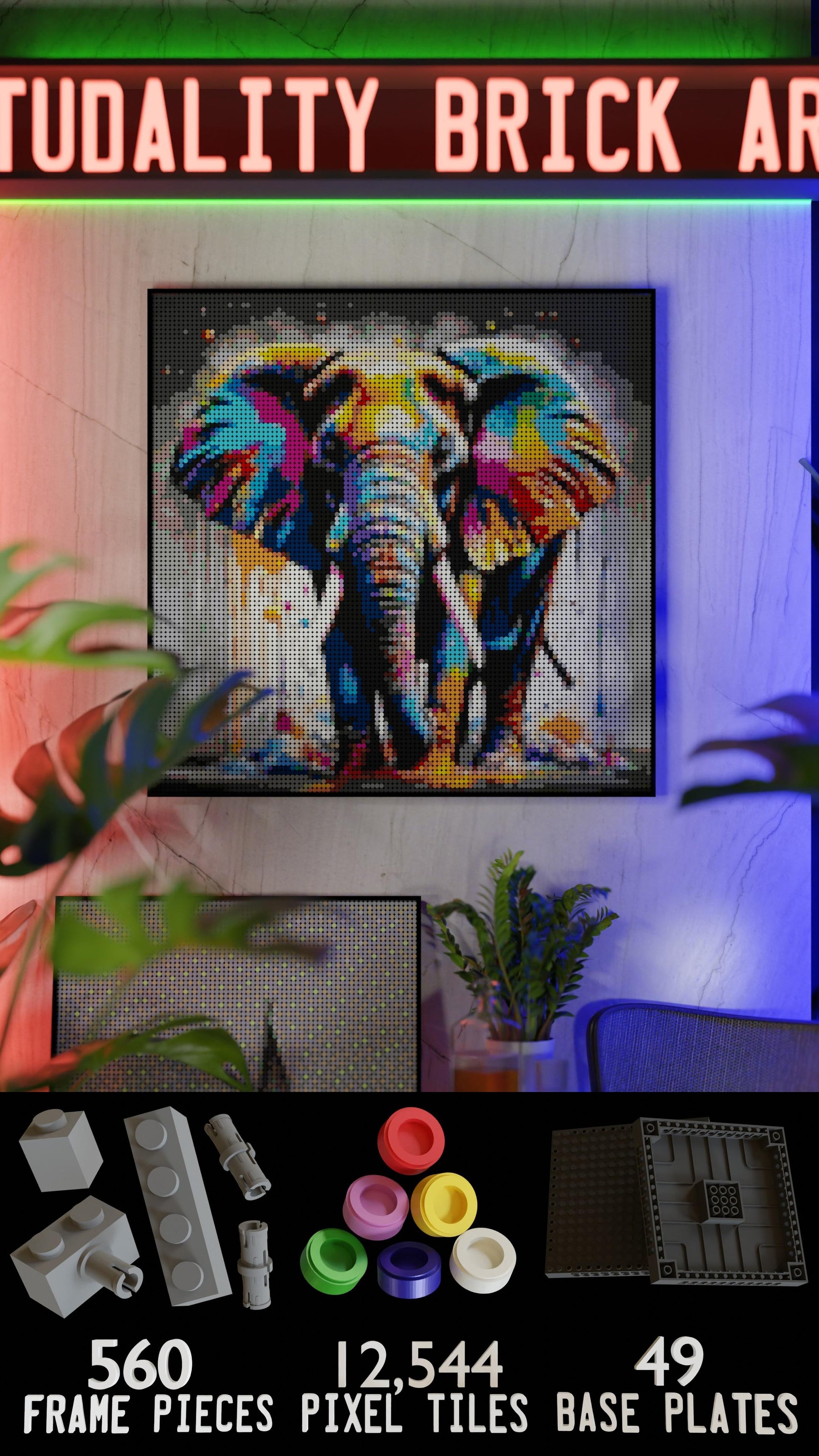 Majestic Giants (13,153 Pieces)  | Brick-Art Mosaic Set