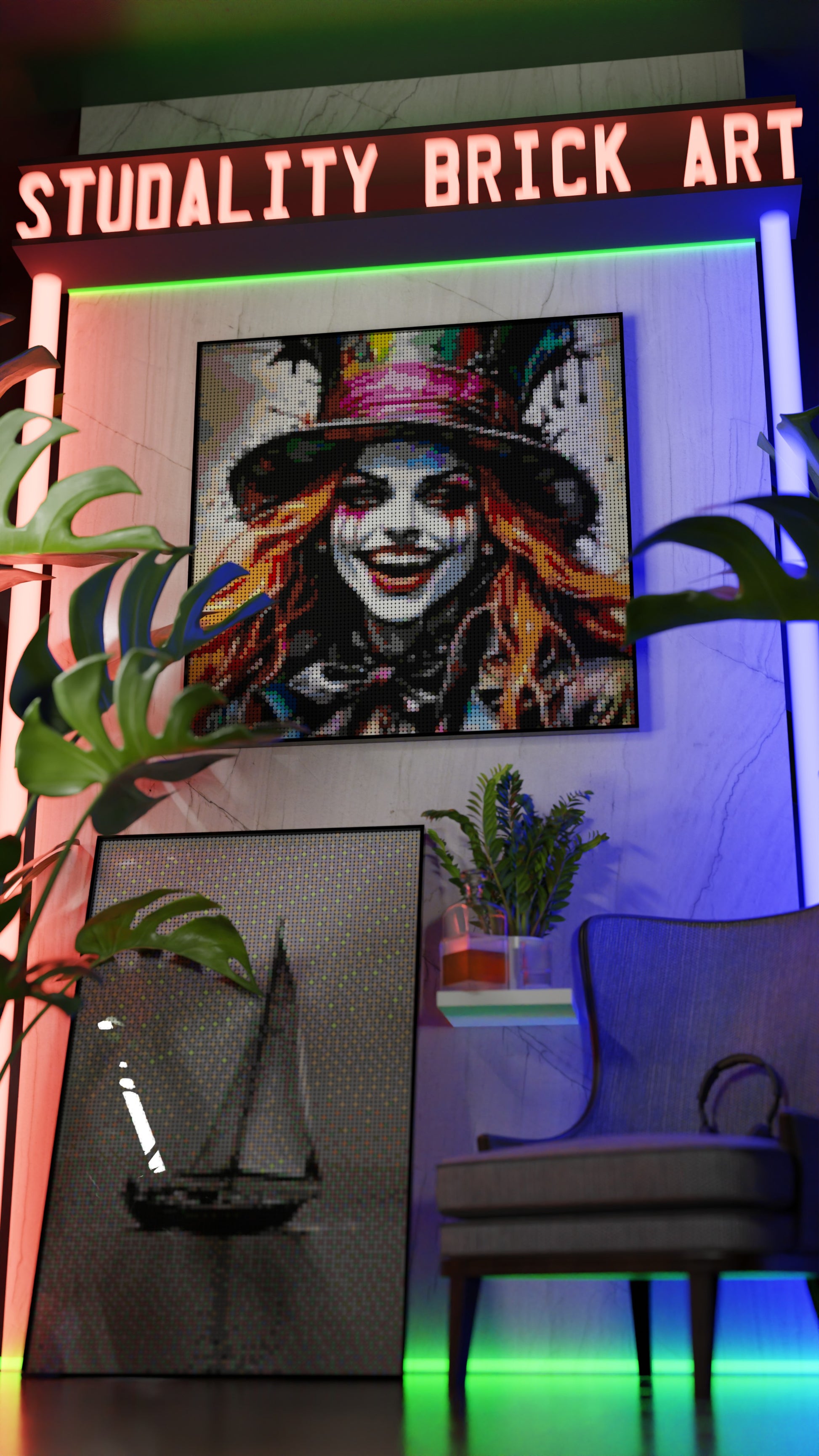 The Mad Hattress (13,153 Pieces)  | Brick-Art Mosaic Set