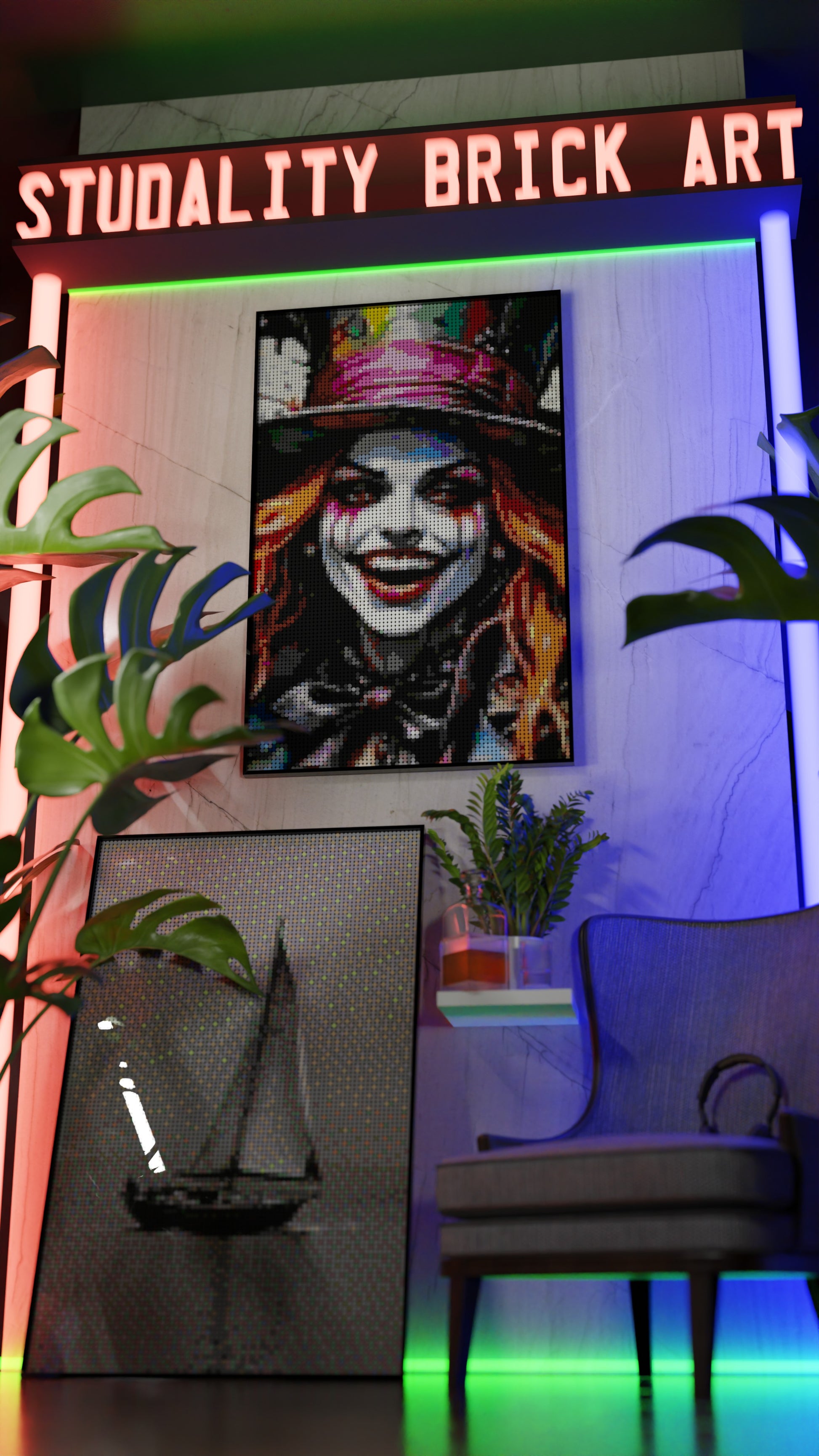 The Mad Hattress (10,769 Pieces)  | Brick-Art Mosaic Set
