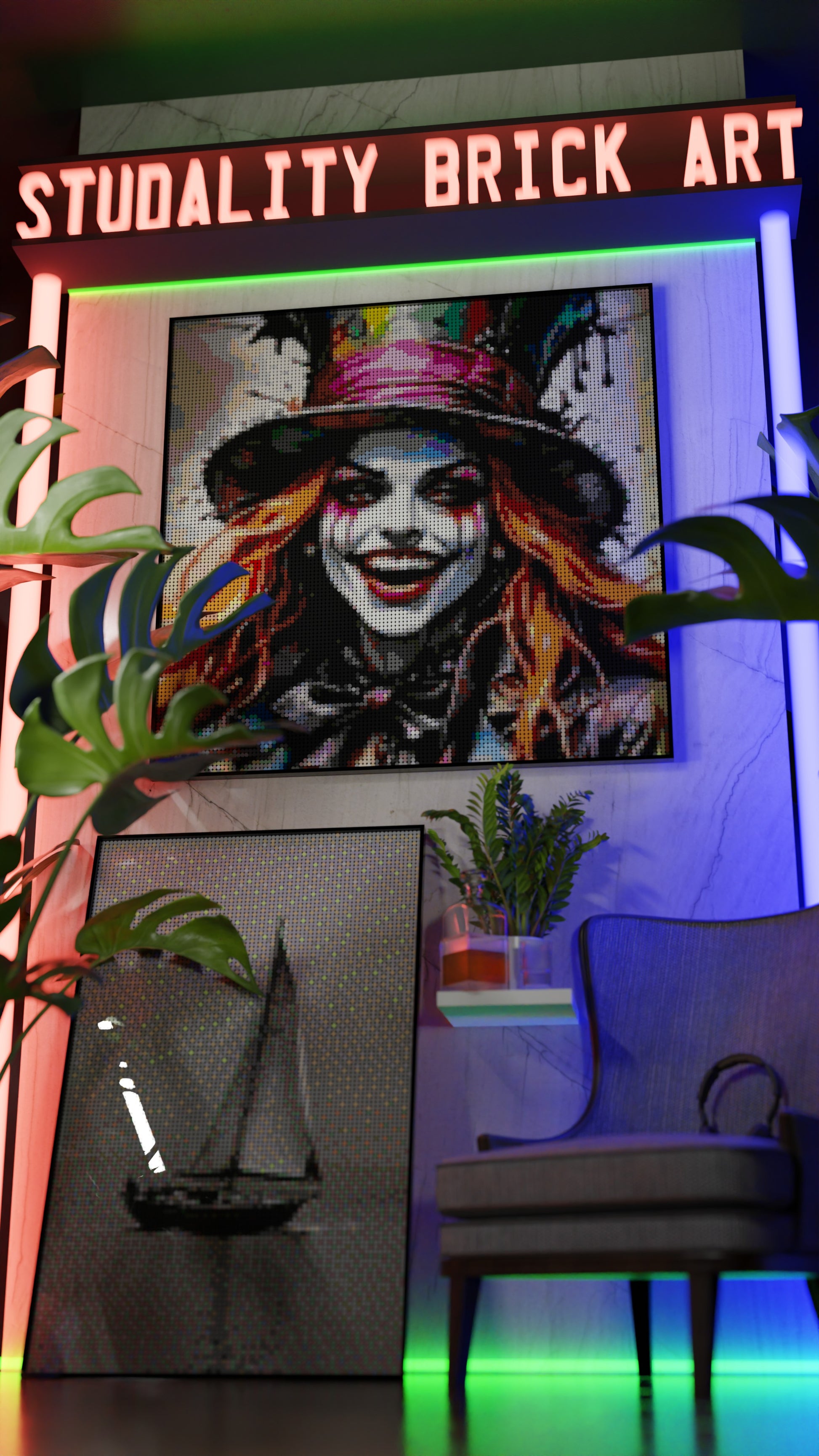 The Mad Hattress (17,132 Pieces)  | Brick-Art Mosaic Set
