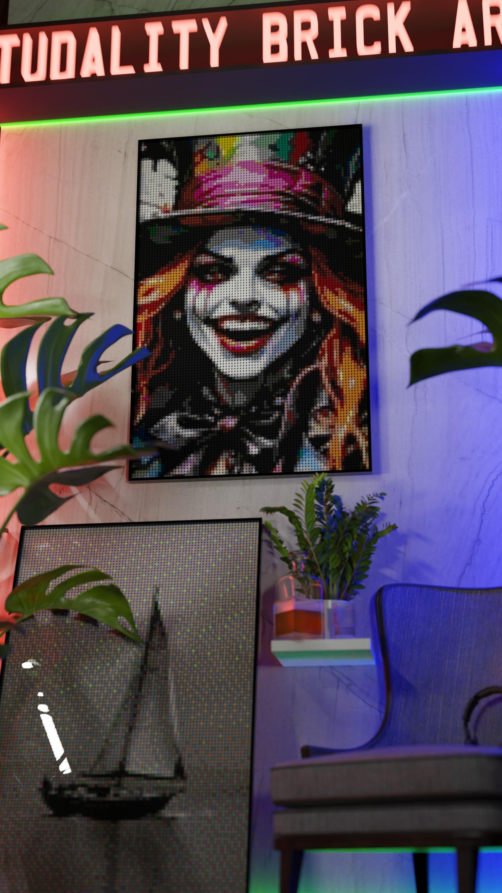 The Mad Hattress (10,769 Pieces)  | Brick-Art Mosaic Set