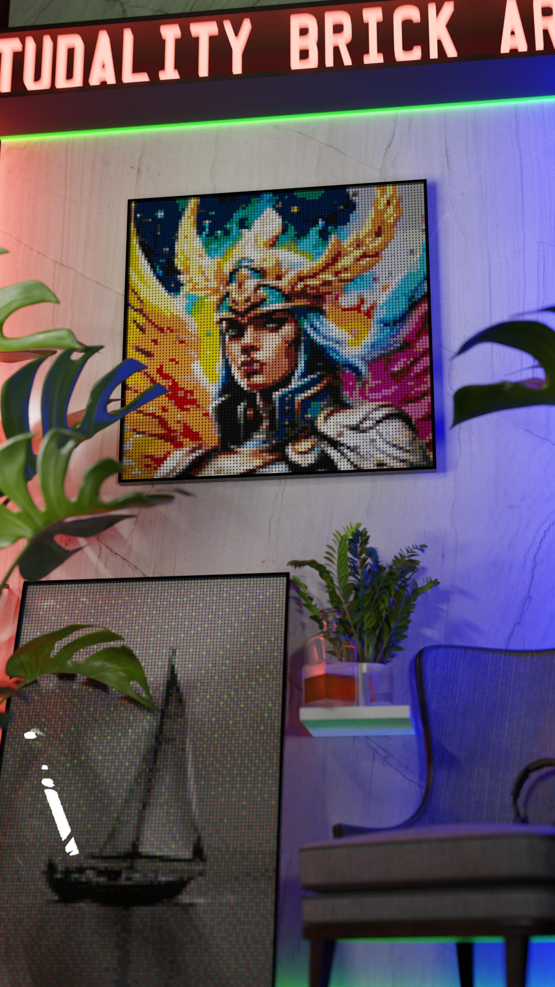 Valkyrie Vibrance (9,700 Pieces)  | Brick-Art Mosaic Set