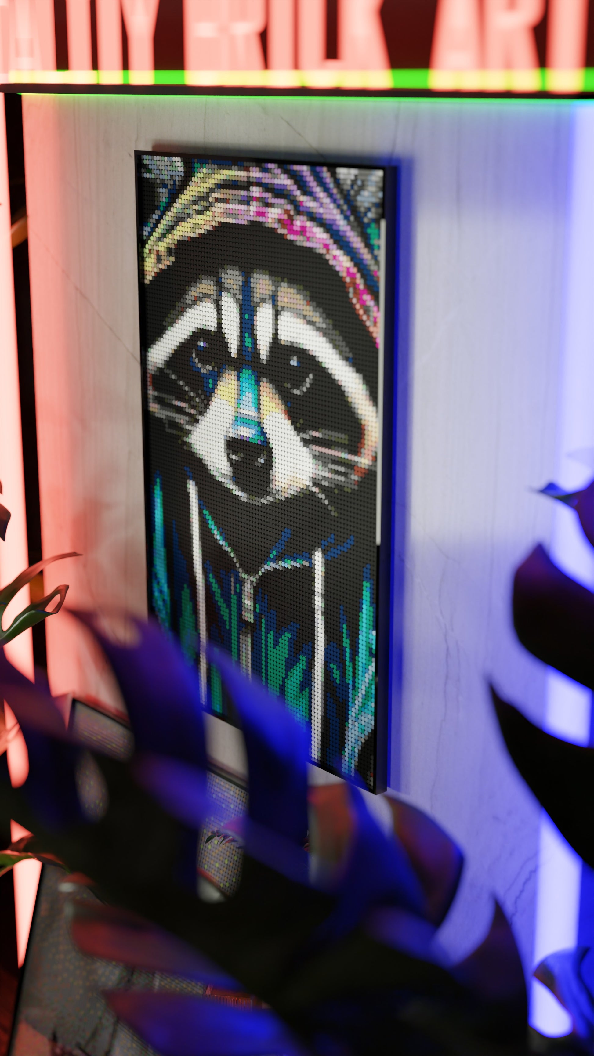 Raccoonaissance (10,769 Pieces)  | Brick-Art Mosaic Set