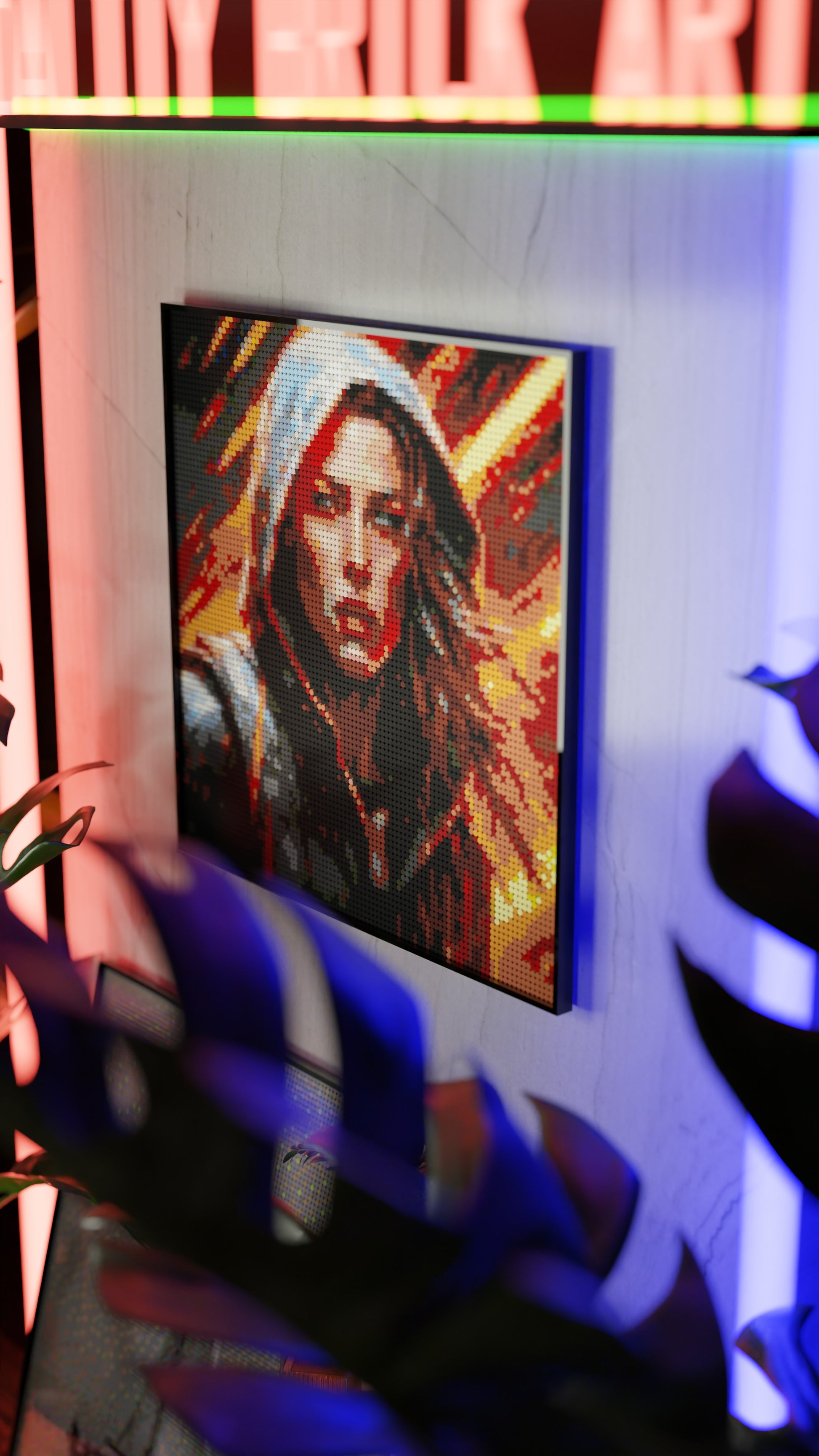 Leona Hellfire (9,700 Pieces)  | Brick-Art Mosaic Set