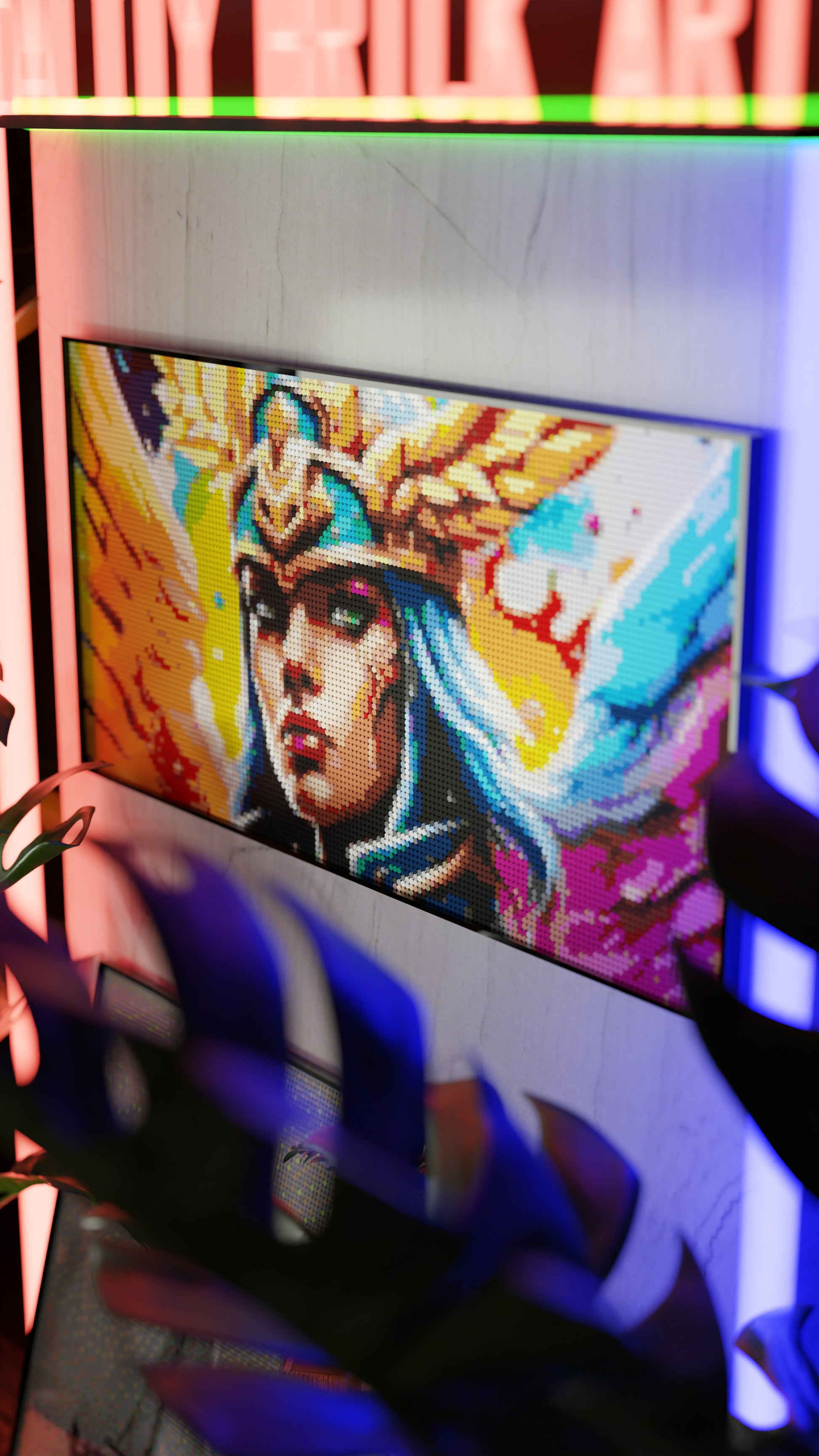 Valkyrie Vibrance (13,433 Pieces)  | Brick-Art Mosaic Set