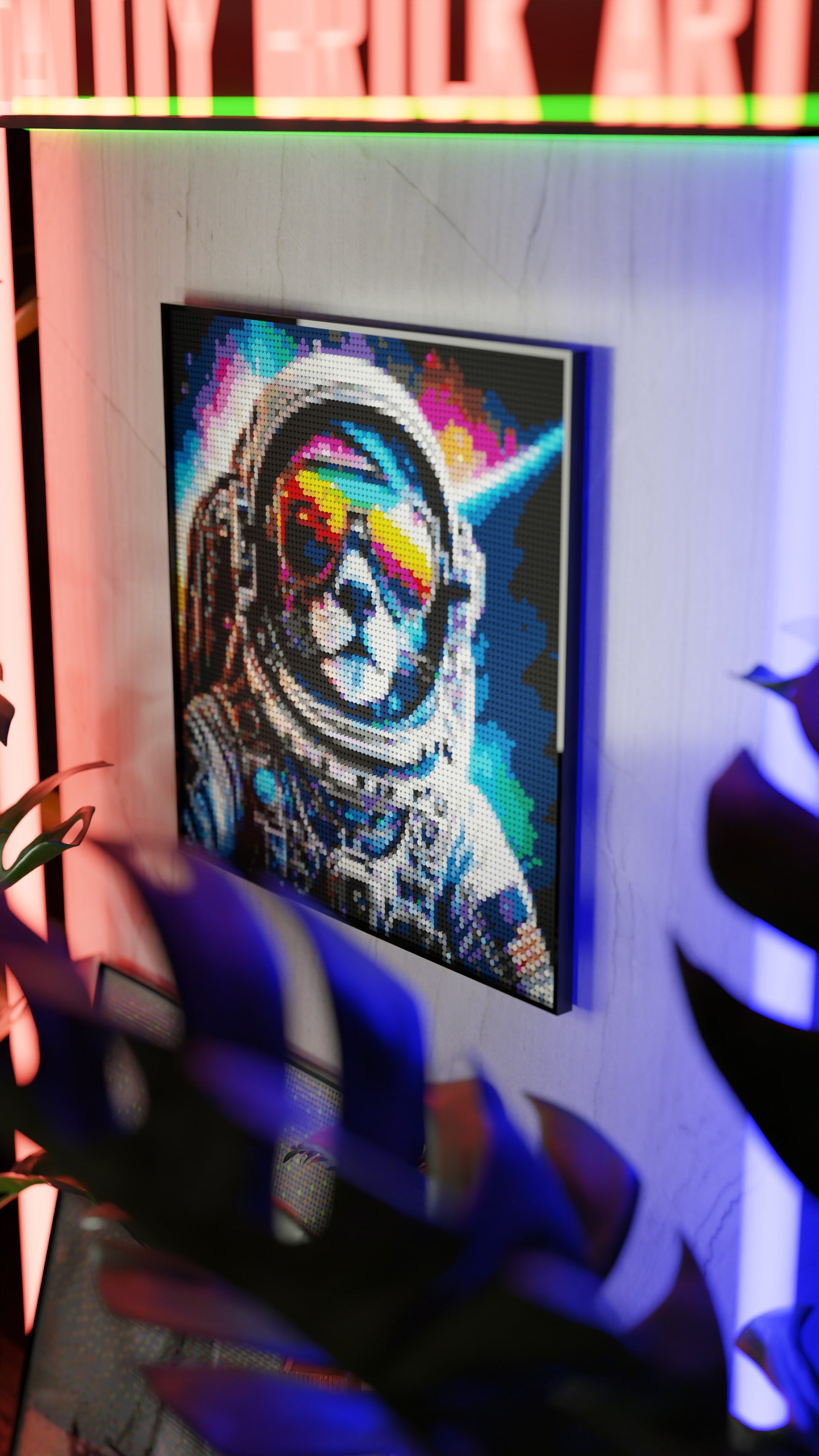 Purrsuit of Space (9,700 Pieces)  | Brick-Art Mosaic Set