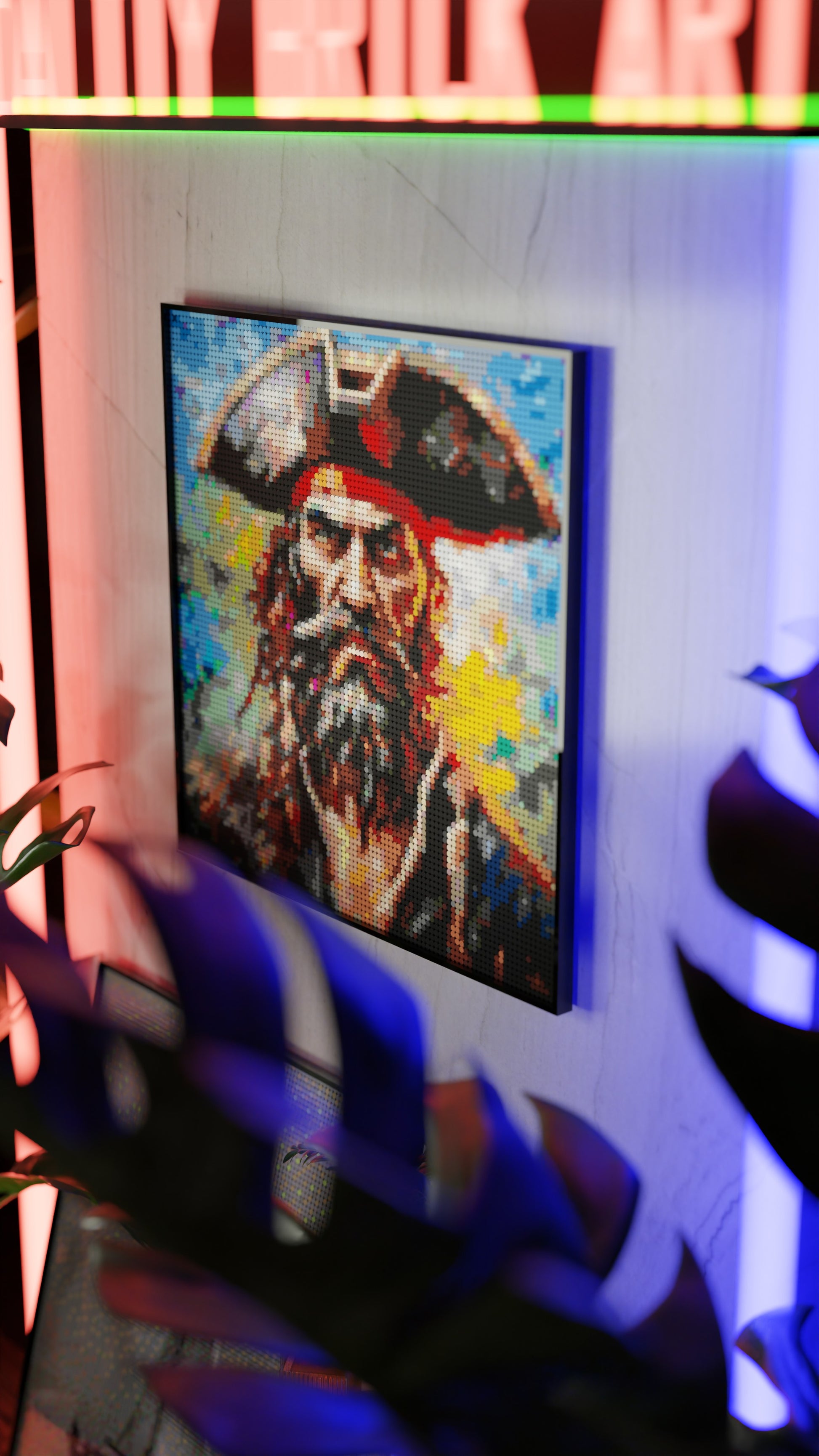 Captain Dreadheart (9,700 Pieces)  | Brick-Art Mosaic Set